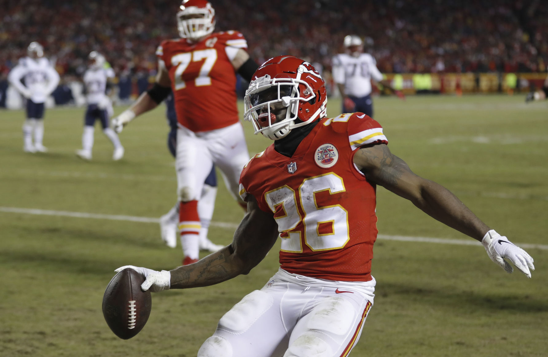 Patriots Chiefs Football